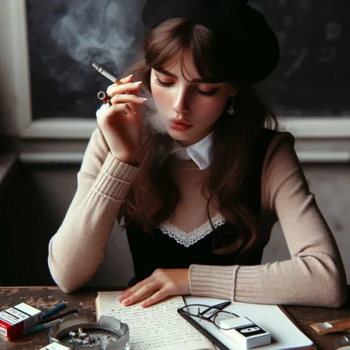 The smoke that once invigorated me now seemed to weigh heavy on my lungs.
