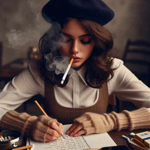 It was a reminder of the dedication and discipline that fueled my academic journey, even if it came with the indulgence of smoking.